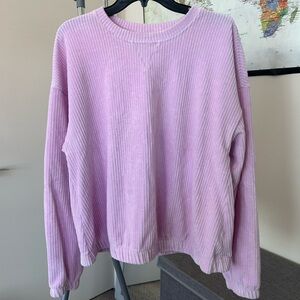 Women’s Spring Lavender long sleeve stretch sweatshirt | Size XL | a new day